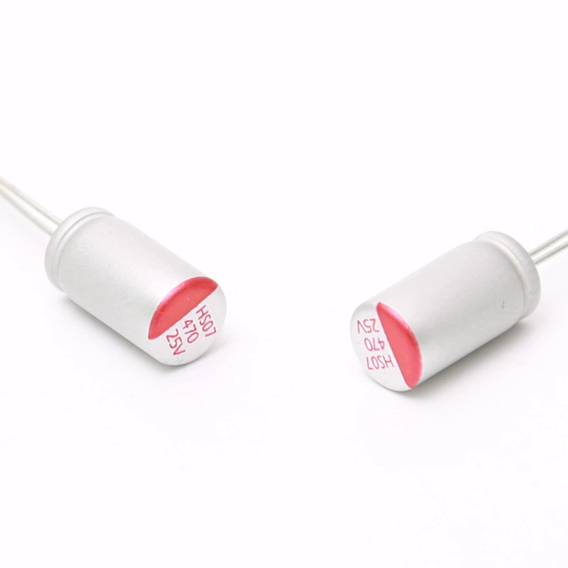 Through Hole Capacitor 470UF 25V 6.3 11.5 High Temperature Resistant Capacitor 1