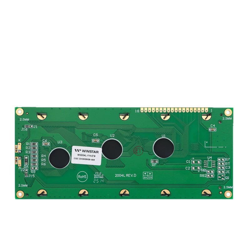 Winstar WH2004L Character Lcd Module Lcd Display 5V Pin 1